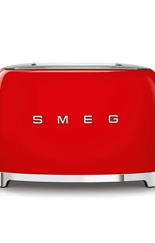 Smeg TSF01RDEU 2-Slice Toaster - Red