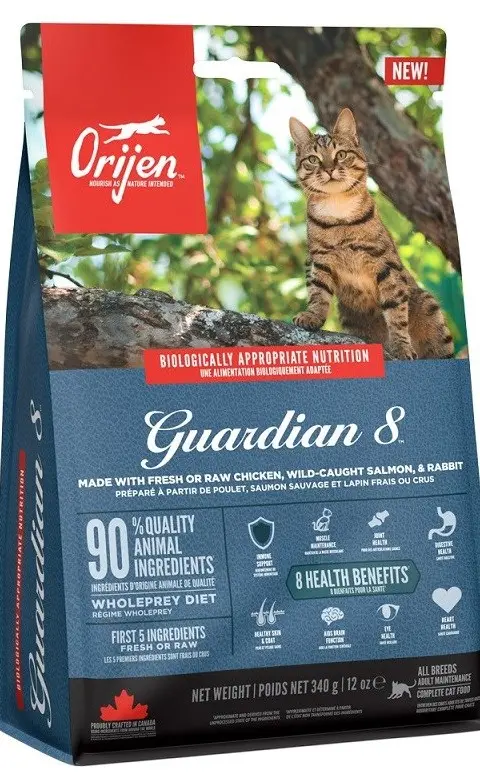 ORIJEN Guardian 8 - Dry Cat Food - 340 G