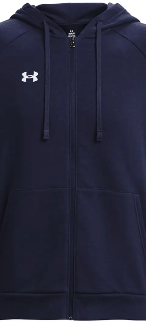 Under Armour Men's Rival Fleece FZ Hoodie Navy Blue 1379767 410
