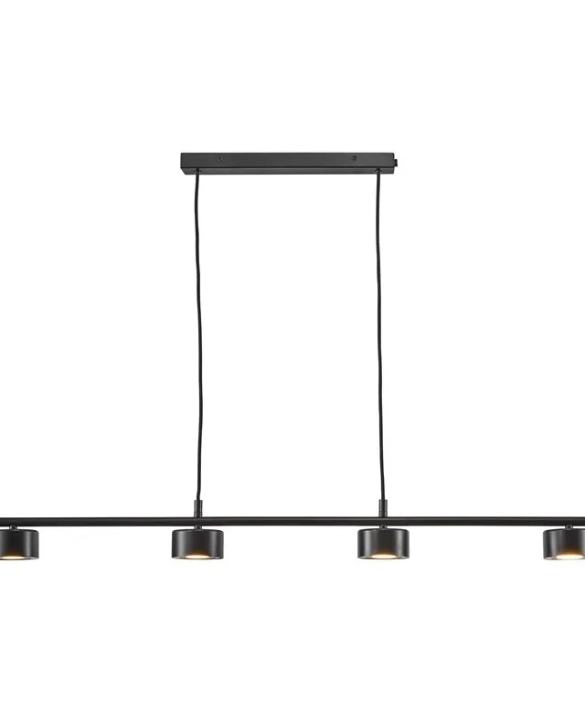 PENDANT LED LIGHT LUCA 4X4W BLACK