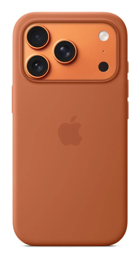Silikon Case IPhone 17 Pro Mit MagSafe (Terracotta)