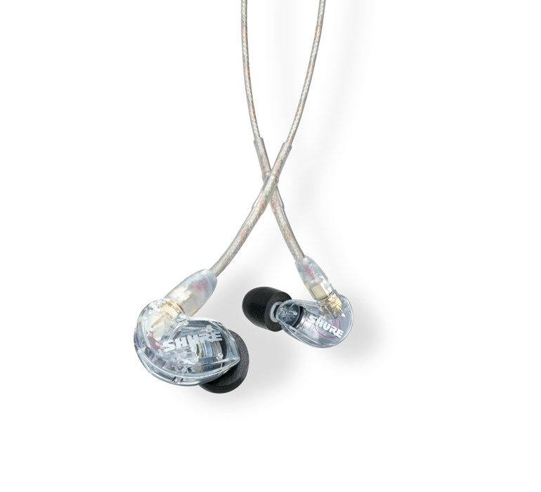 Shure SE215 Pro Headset Wired In-Ear Stage/Studio Transparent