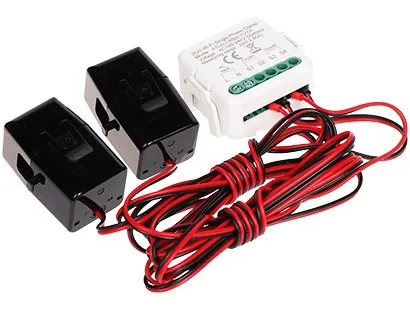 MONITOR ENERGII ELEKTRYCZNEJ ATLO-LWB2-TUYA JEDNOFAZOWY DWUKANAŁOWY
