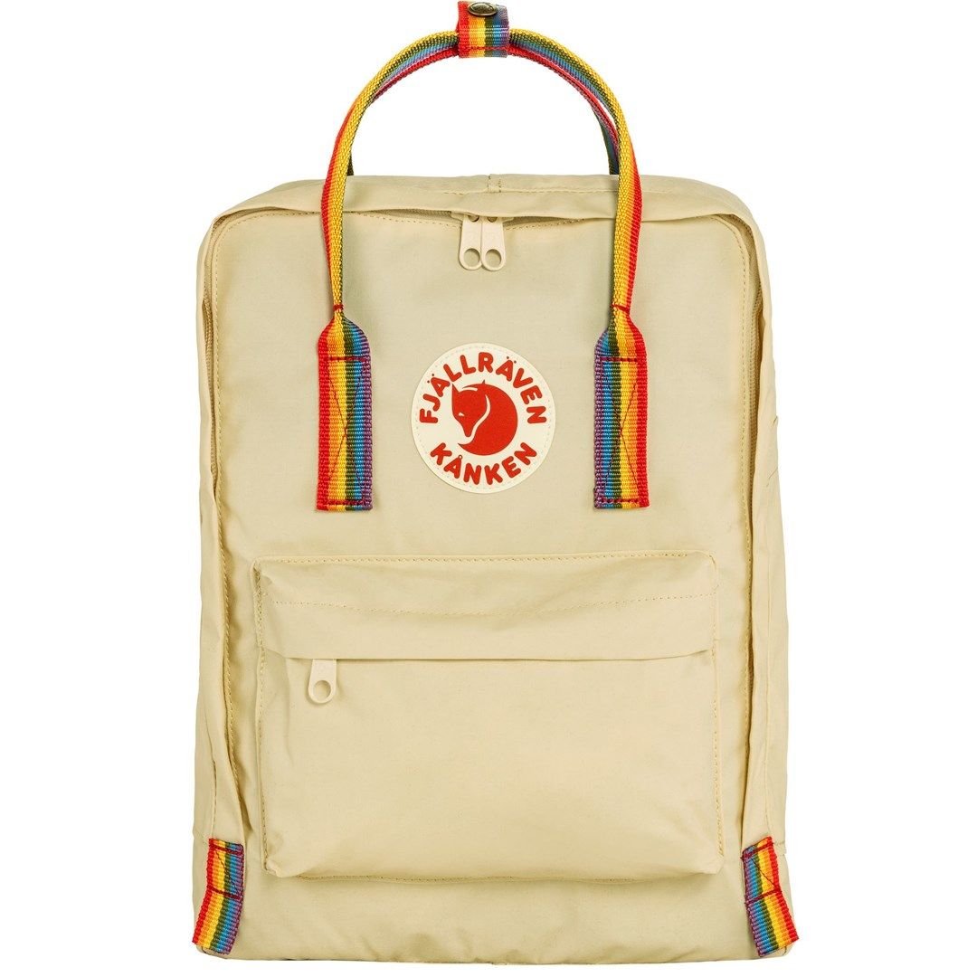 Fjallraven Kanken Rainbow Backpack Light Oak