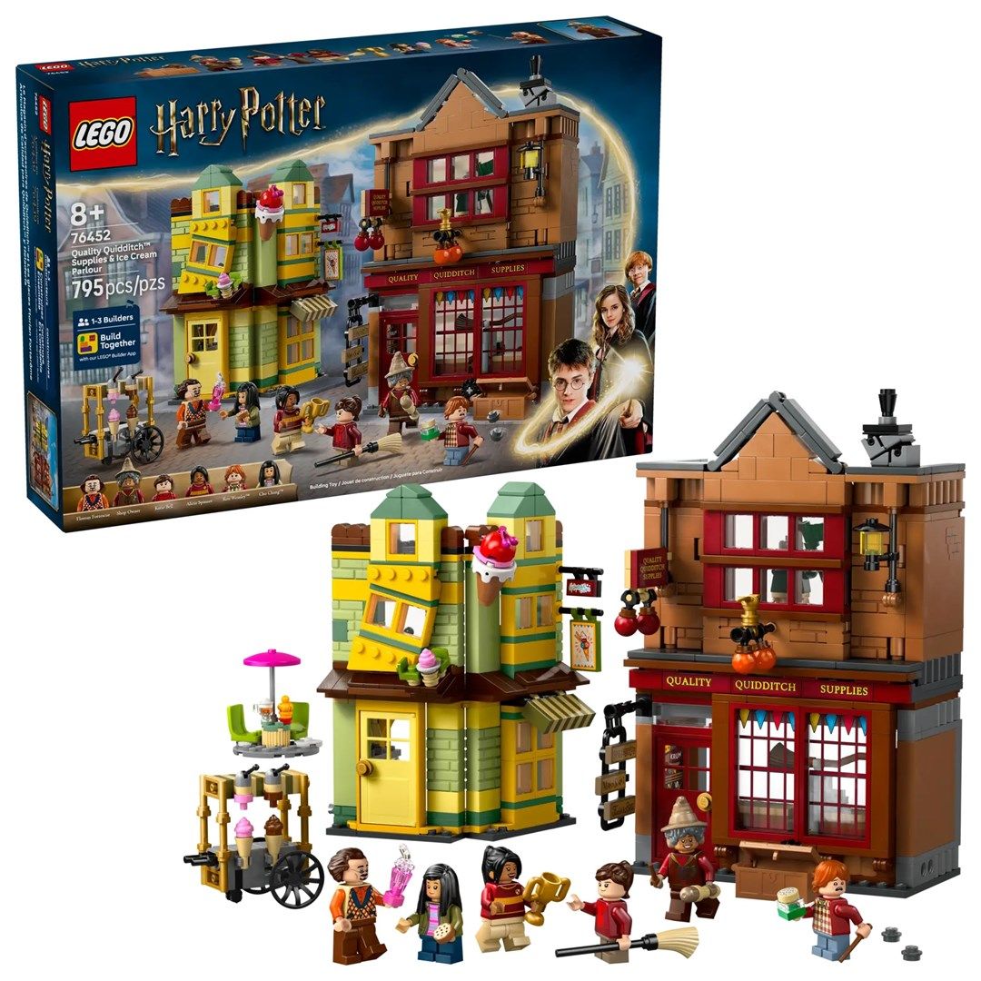LEGO HARRY POTTER 76452 Quality Quidditch Supplies Ice Cream Parlour