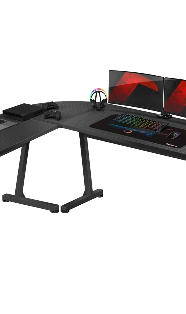 HUZARO HERO 6.0 BLACK GAMING DESK