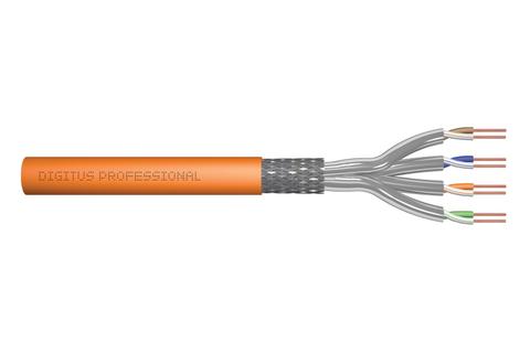 Digitus CAT 7 S/FTP data cable - installation cable, 100 m, simplex, B2ca