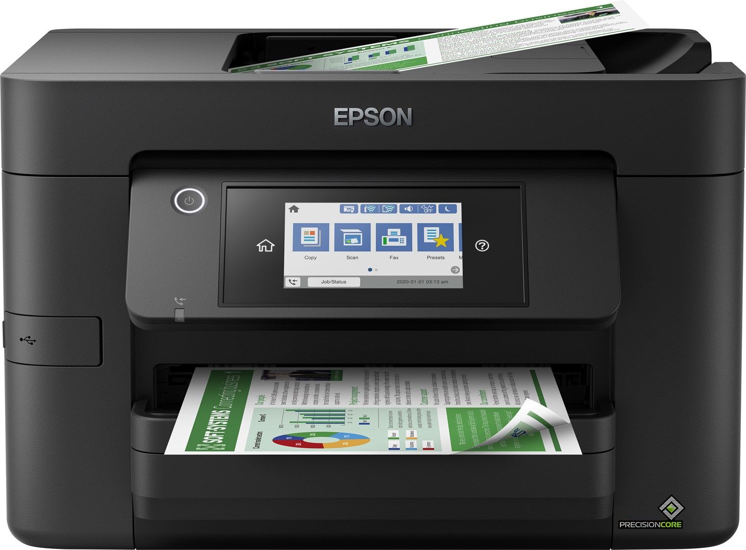 T Epson WorkForce Pro WF-4825DWF Multifunktionsdrucker - Farbe - Tintenstrahl - A4