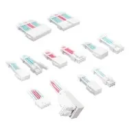 Kolink Core Pro 12V-2x6 Braided Cable Kit - White/Blue/Pink