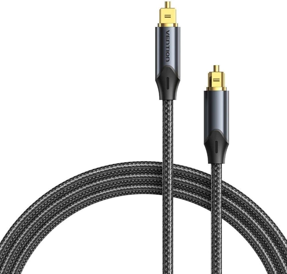 Vention Optical Audio Cable Braided 10 M BLACK