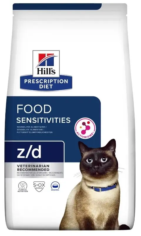 HILL'S PD Food Sensitivities Z/D - Dry Cat Food - 1 5 Kg