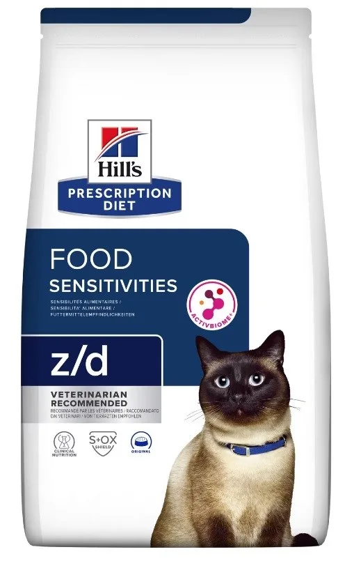 HILL'S PD Food Sensitivities Z/D - Dry Cat Food - 1 5 Kg