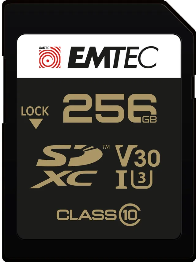 Emtec ECMSD256GXC10SP memory card 256 GB SDXC UHS-I Class 10