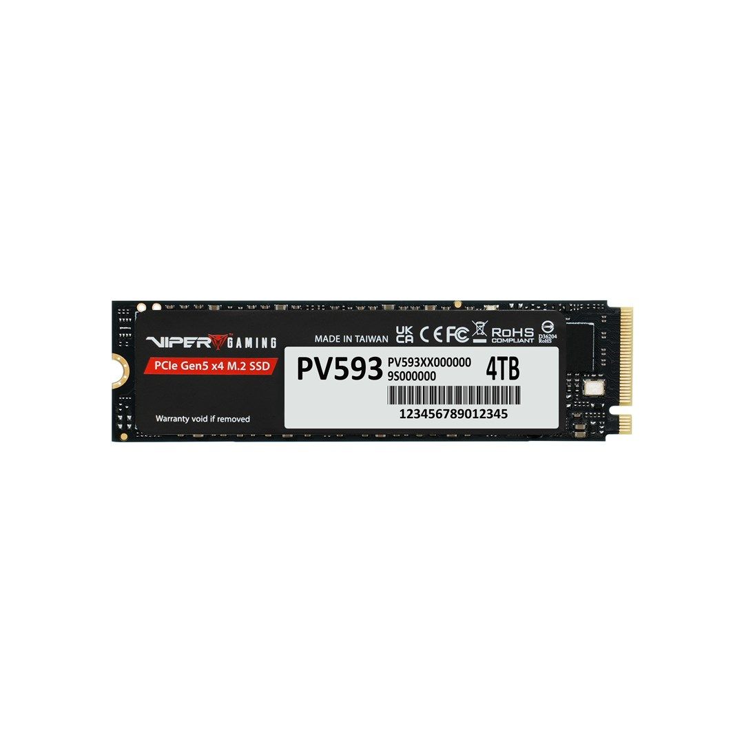 Patriot Memory PV593 4 TB M.2 PCI Express 5.0 NVMe 3D TLC NAND