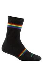 Skarpety damskie Darn Tough Prism Micro Crew Lightweight with Cushion - black
