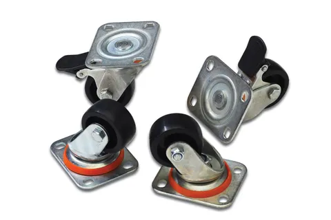 Digitus Lockable castors for free-standing 482.6 mm (19") network and server cabinets