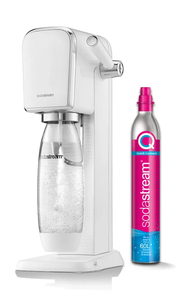 SodaStream Water Maker Terra White 1 Bottle
