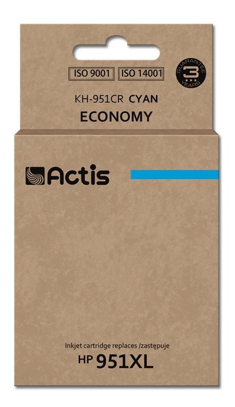 Actis KH-951CR ink (replacement for HP 951XL CN046AE; Standard; 25 ml; cyan)