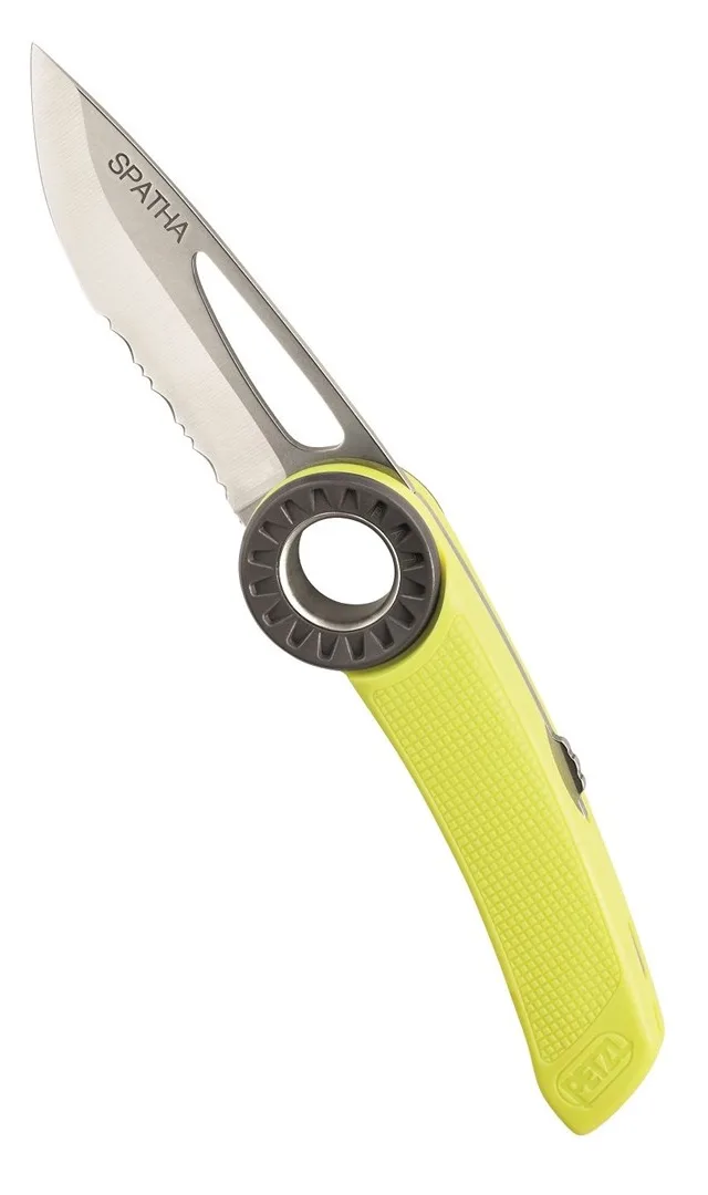 Petzl Spatha Knife - Yellow PETZL
