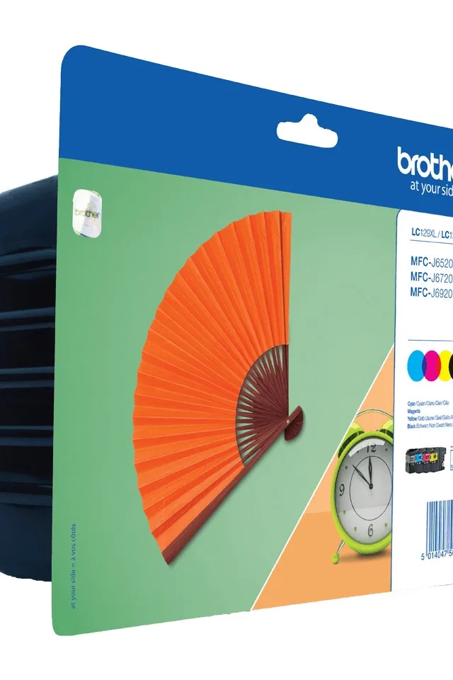 Brother LC-129XLVALBP ink cartridge 4 pc(s) Original Black, Cyan, Maroon, Yellow