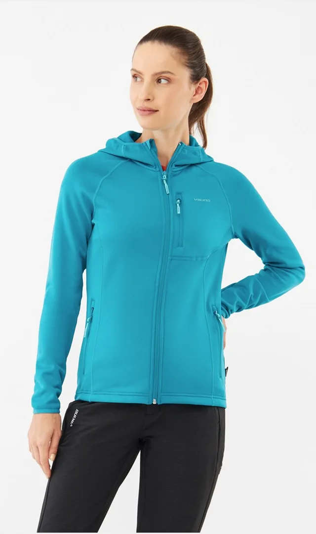 Viking Midlayer Jukon Hoodie Polartec Lady