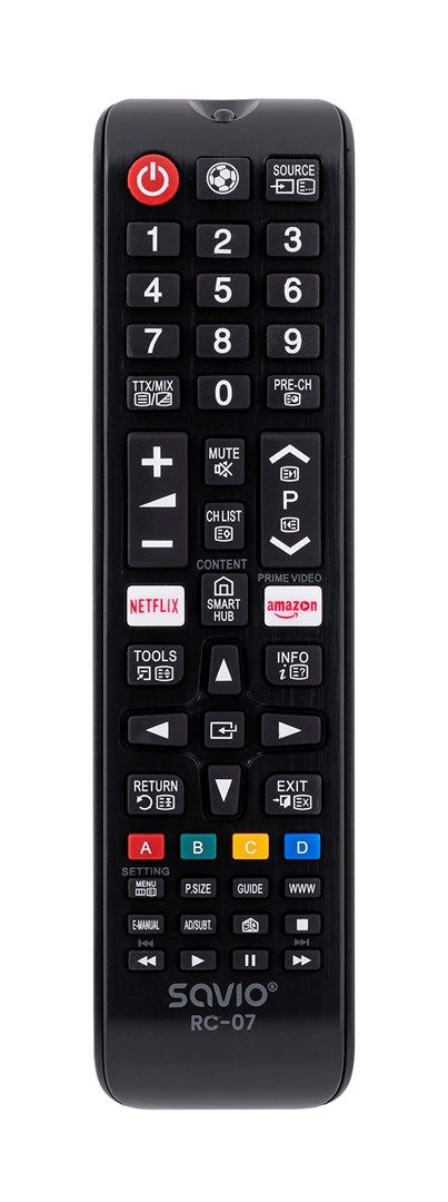 Savio SAVIO Universal Remote Controller/Replacement For SAMSUNG TV RC-07 IR Wireless TV