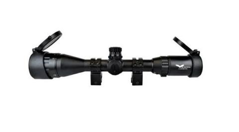 JS-Tactical 3-9x40 Mil Mil-Dot Rifle Scope 22 Mm Rail