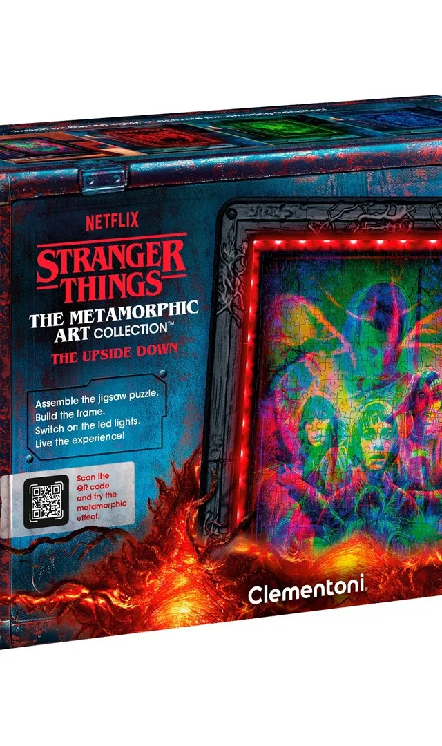 Clementoni The Metamorphic Art Collection - Stranger Things Jigsaw puzzle 520 pc(s) Television/films