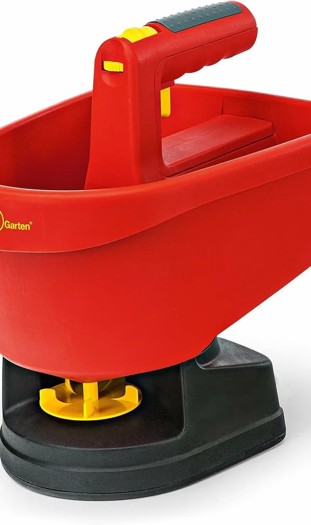 WOLF-Garten Universal-Streuer WE-B (Rot/Gelb)
