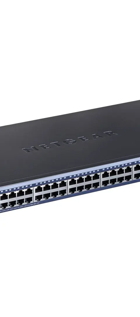 NETGEAR GS748T Managed L2+ Gigabit Ethernet (10/100/1000) Blue