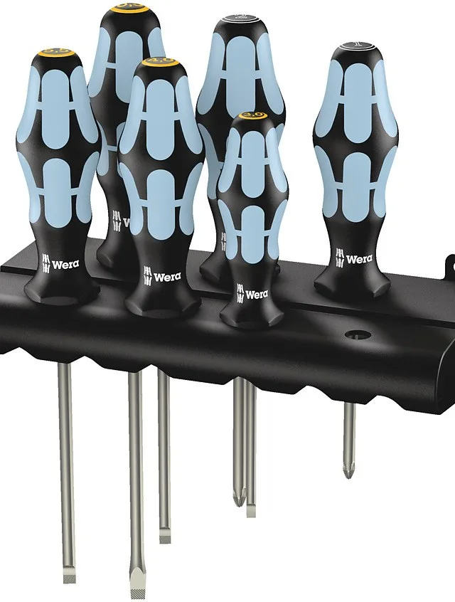 Wera 05032061001 Manual Screwdriver Set One-Way Screwdriver