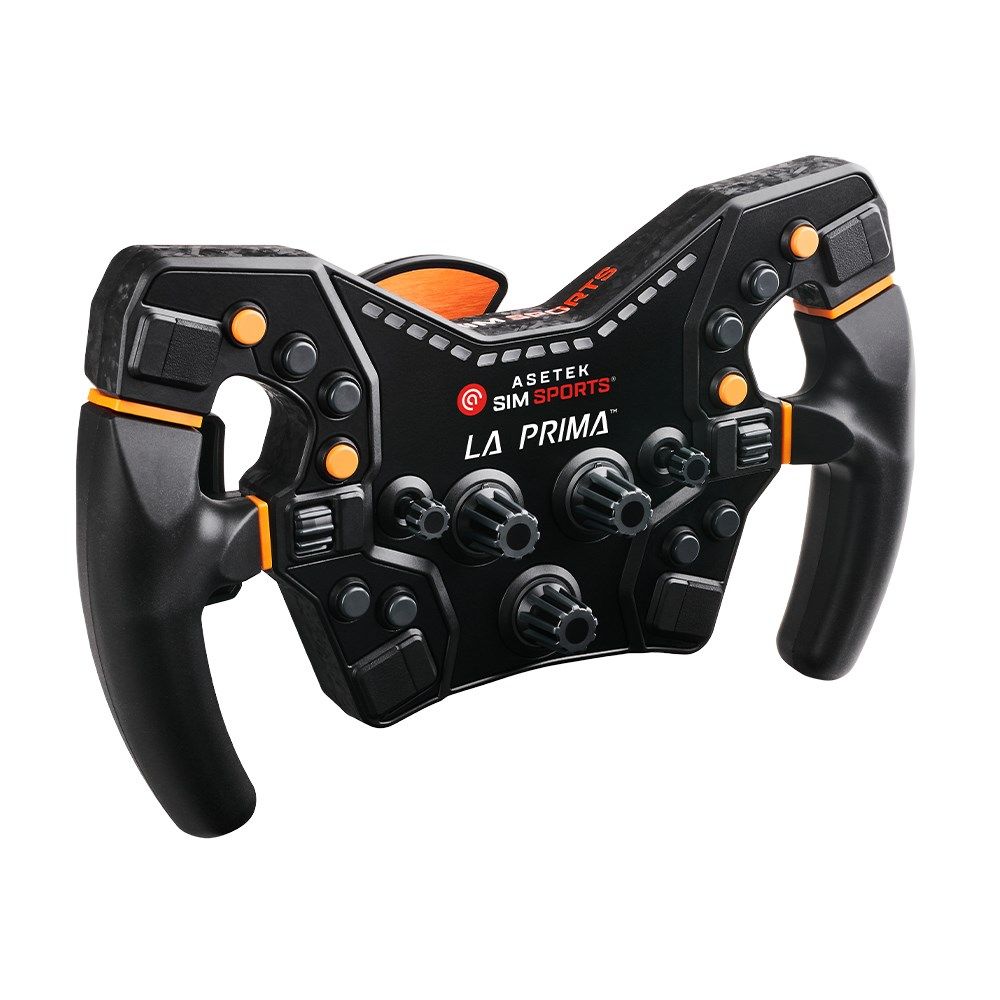 Asetek La Prima Black Steering Wheel PC