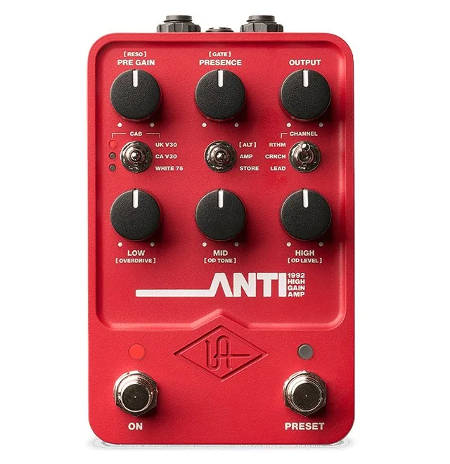 Universal Audio UAFX Anti 1992 High Gain Amplifier - Guitar Effect