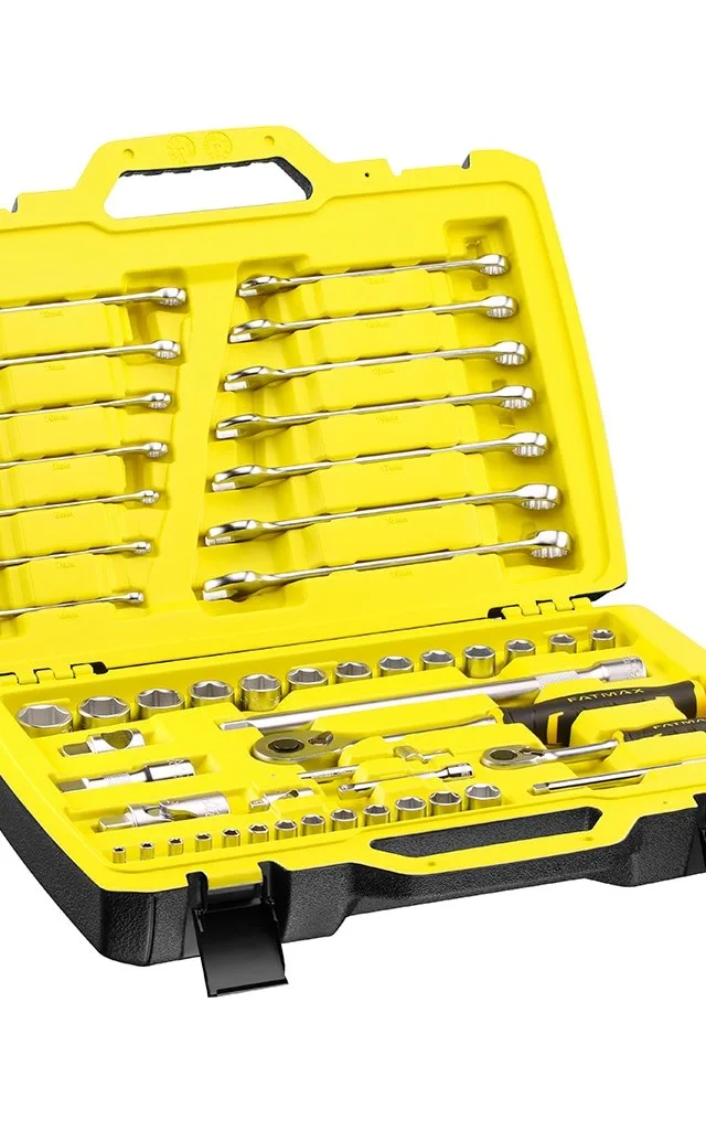 ST. WRENCH SET 49el. 1/4 1/2