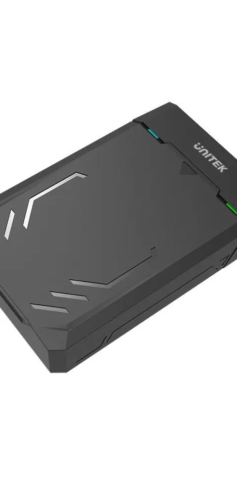 UNITEK Y-3035 storage drive enclosure HDD/SSD enclosure Black 2.5/3.5"