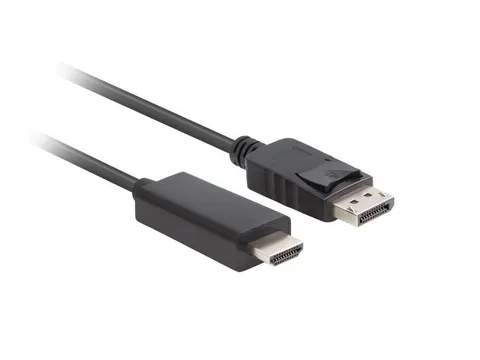 Lanberg CA-DPHD-11CC-0018-BK cable gender changer DisplayPort HDMI Black