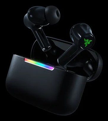 RAZER Hammerhead V3 X HyperSpeed Black In-Ear-Headsets/ KopfhöRer, Ladecase, Bluetooth 5.3, THX Spatial Audio