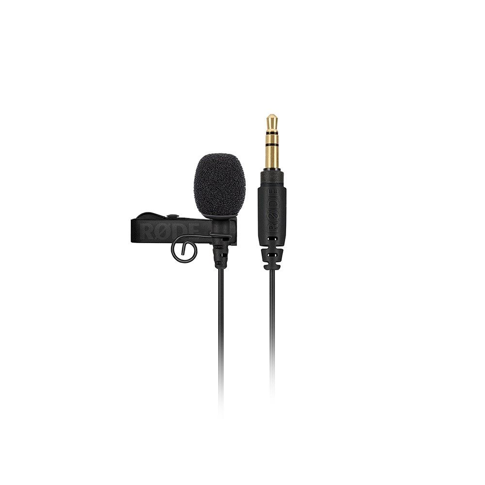 RODE LAVALIER GO - Microphone Black White Clip-On Microphone