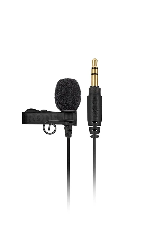 RODE LAVALIER GO - Microphone Black White Clip-On Microphone