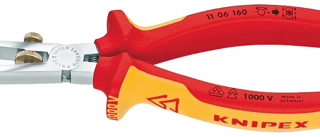 Knipex 11 06 160 cable stripper Orange, Red
