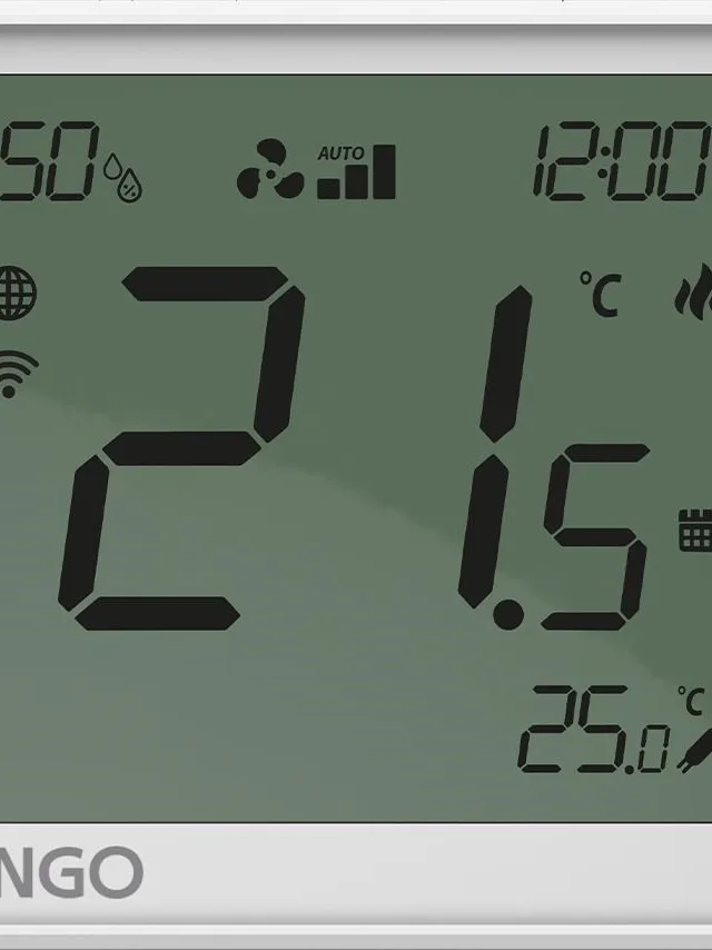 ENGO Controls EFAN-230W Fan Coil Thermostat 230V