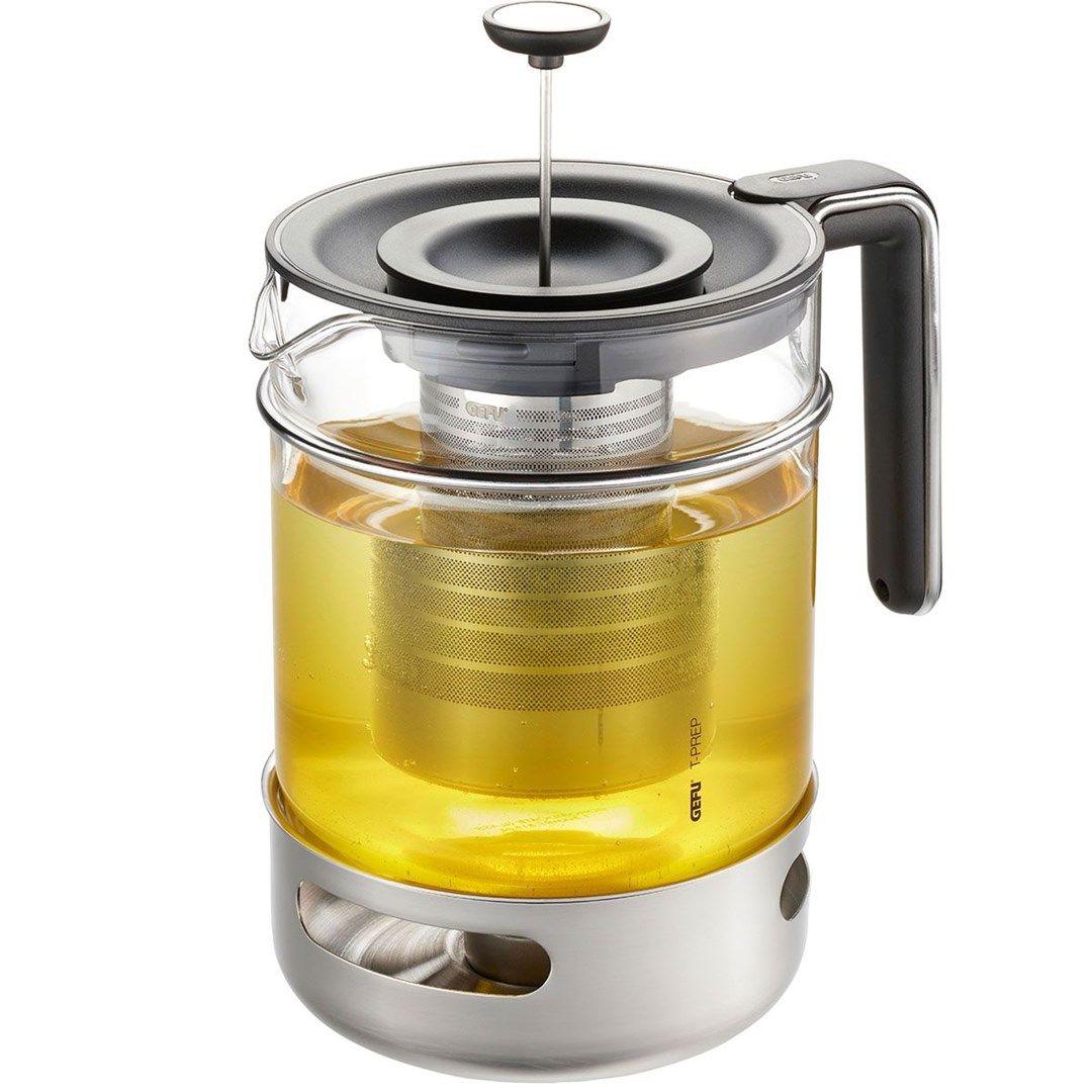 GEFU T-PREP Tea Kettle With Warmer 1.5 Ltr