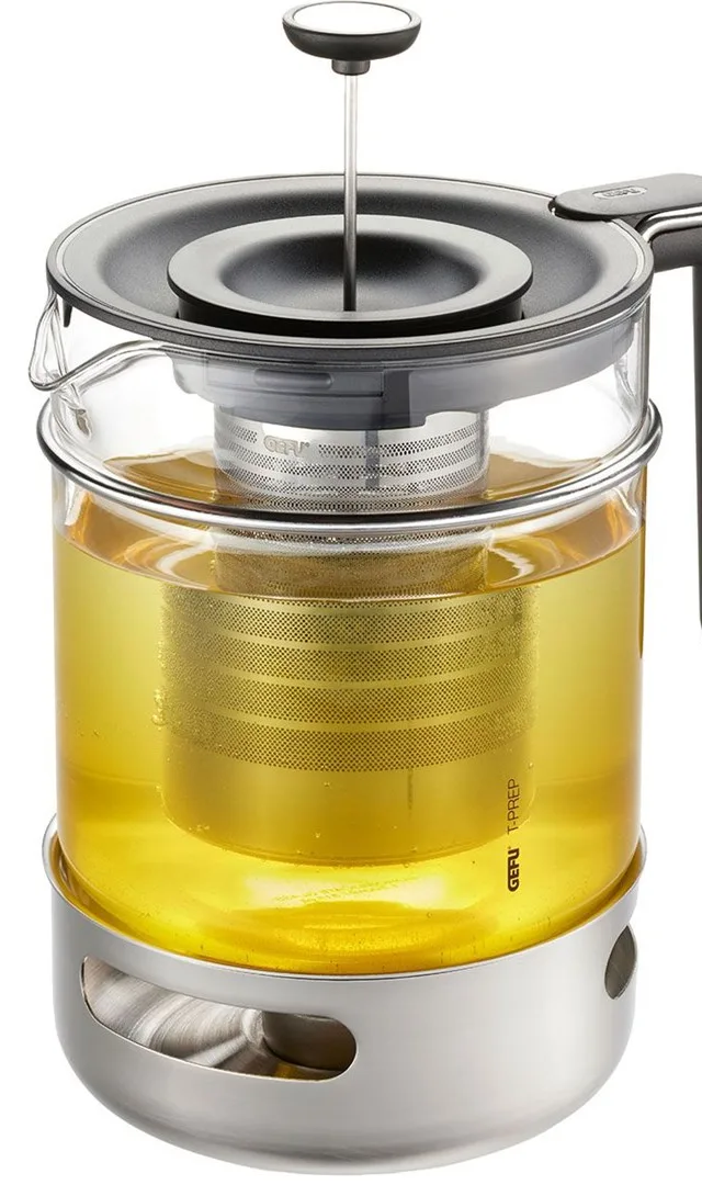GEFU T-PREP Tea Kettle With Warmer 1.5 Ltr