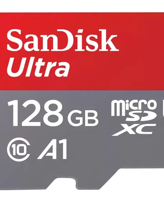 SanDisk Ultra 128 GB UHS-I Class 10 MicroSDXC Memory Card
