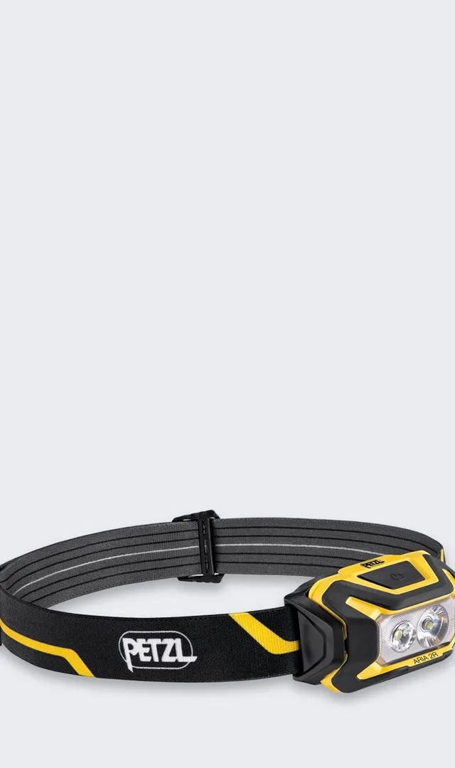 Petzl E070CA00 Headlamp ARIA 2R Black/Yellow