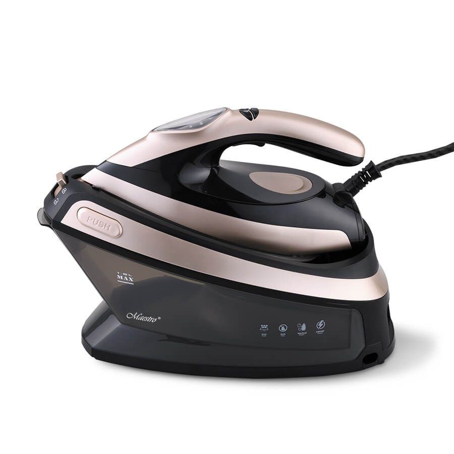 Maestro MR-320C Steam Ironing Station 2400 W 1.5 L Ceramic Soleplate Black Pink Gold