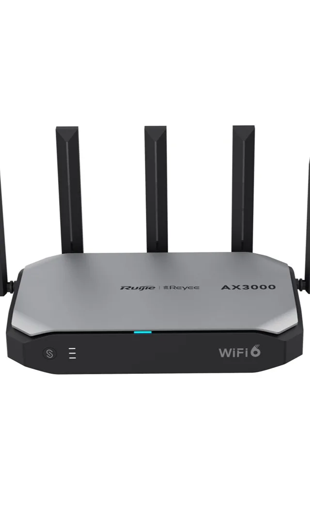 Ruijie Networks RG-EG105GW-X wireless router Gigabit Ethernet Dual-band (2.4 GHz / 5 GHz) Black, Grey
