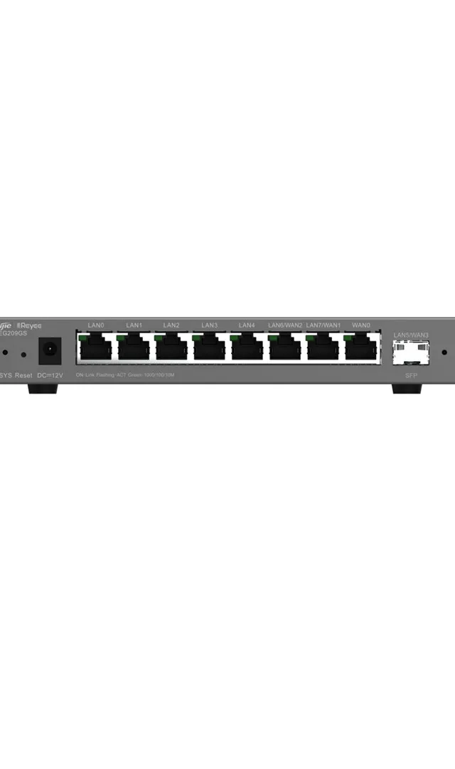 Ruijie Networks RG-EG209GS wired router Gigabit Ethernet Grey
