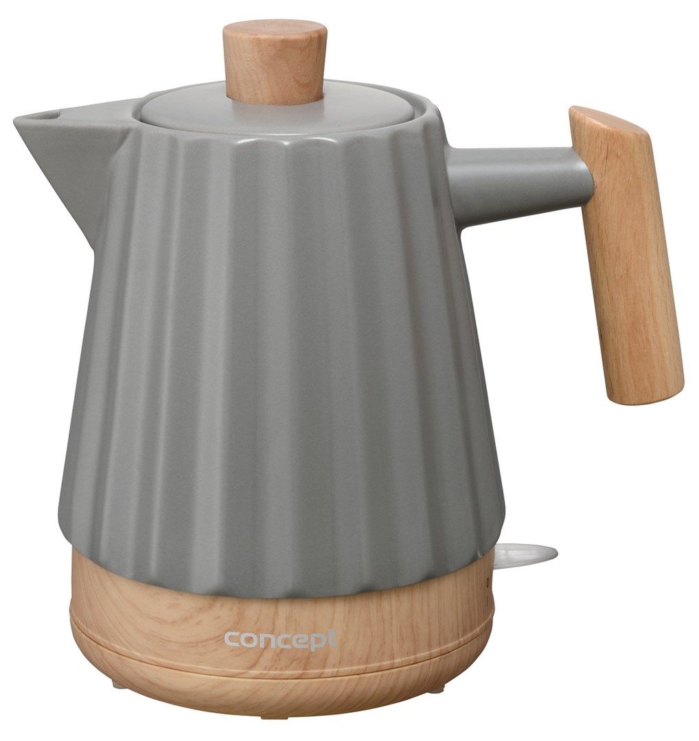 Concept RK0092 Ceramic Electric Kettle 1.5 L Dark Grey