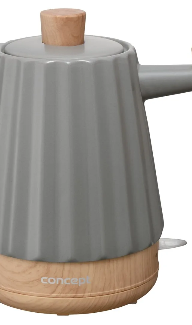 Concept RK0092 Ceramic Electric Kettle 1.5 L Dark Grey